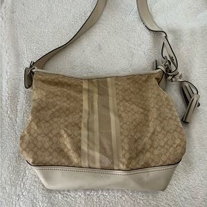 Coach Signature Shoulder Bag - Used